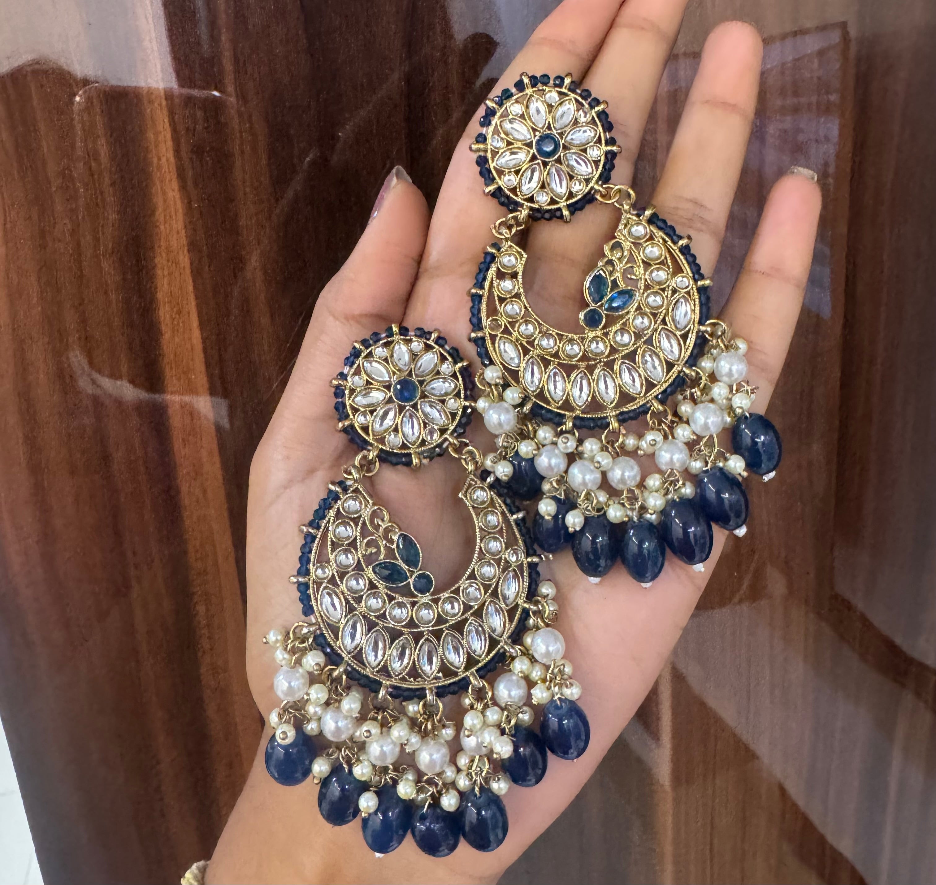 Statement earrings