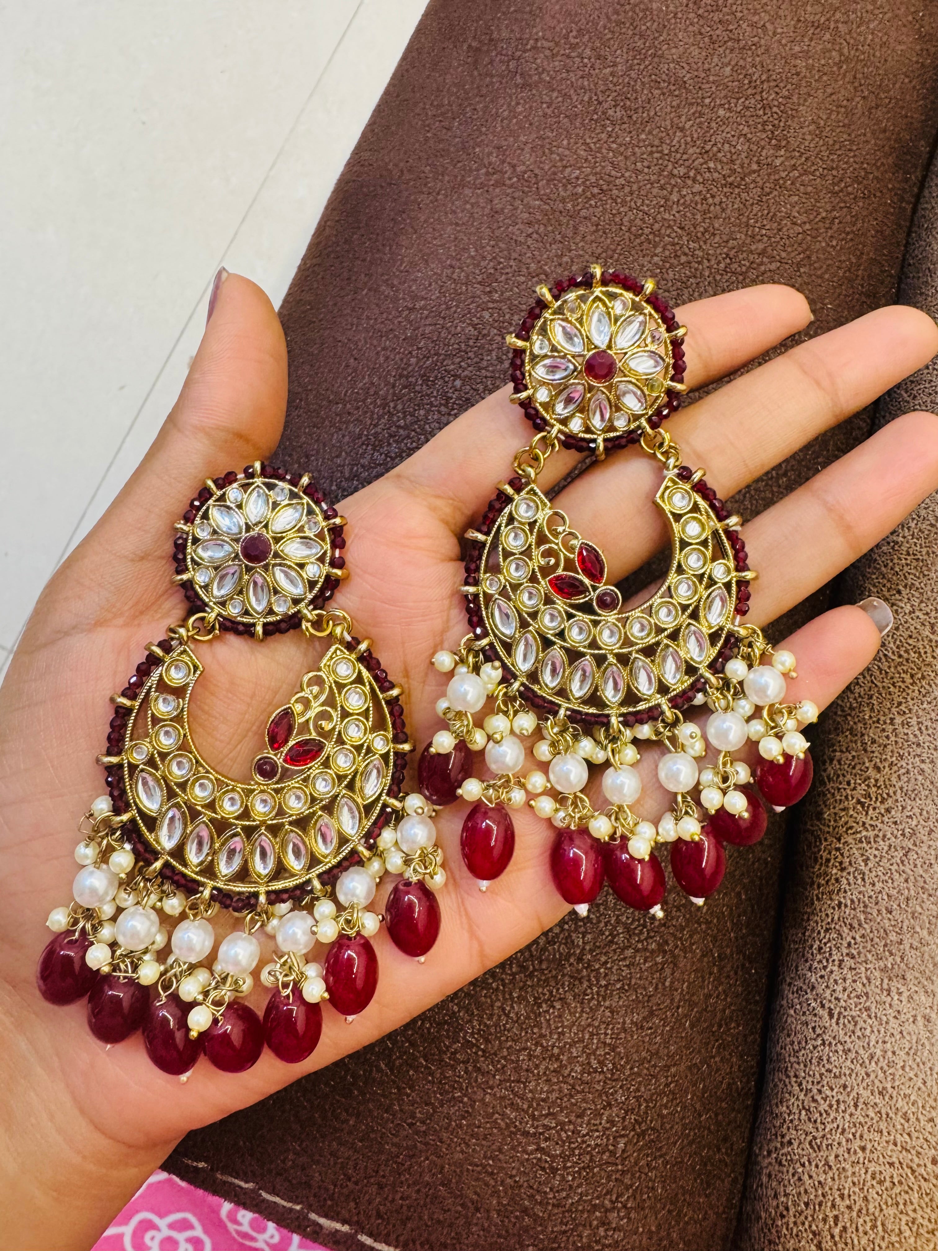 Statement earrings