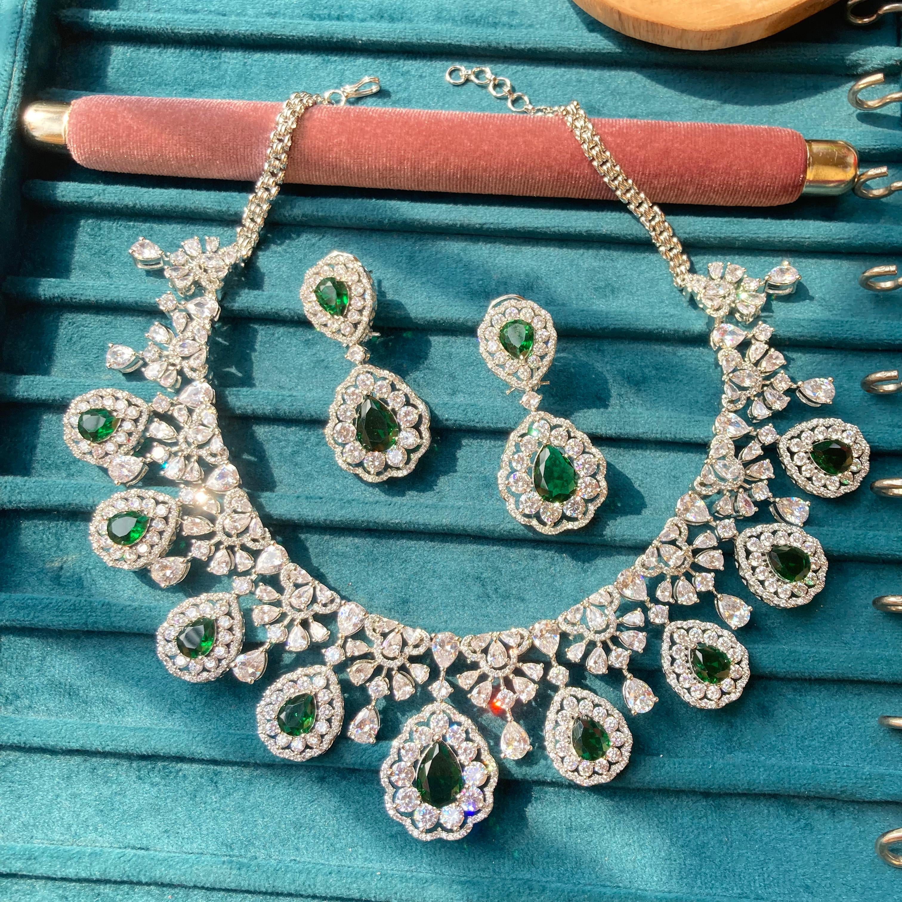 Preet diamond necklace