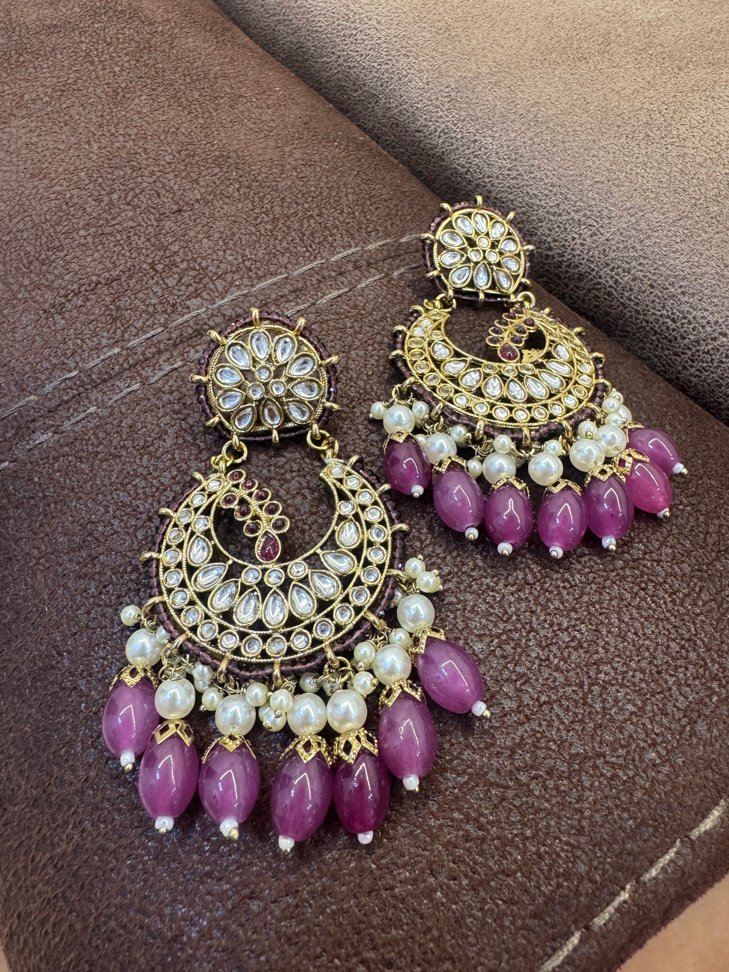 Statement earrings